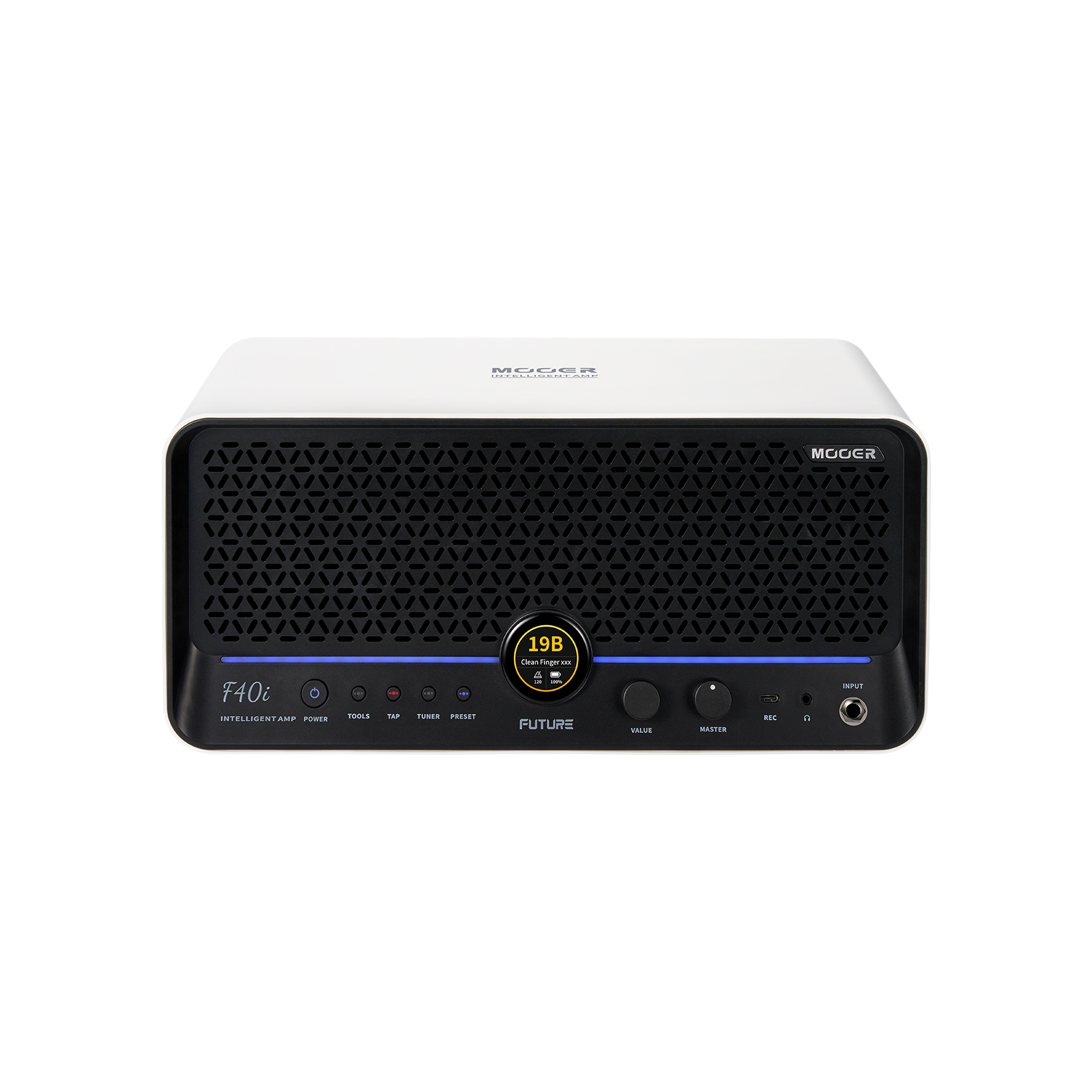 F40i Modeling Guitar Combo 40 Watt Snowfall White